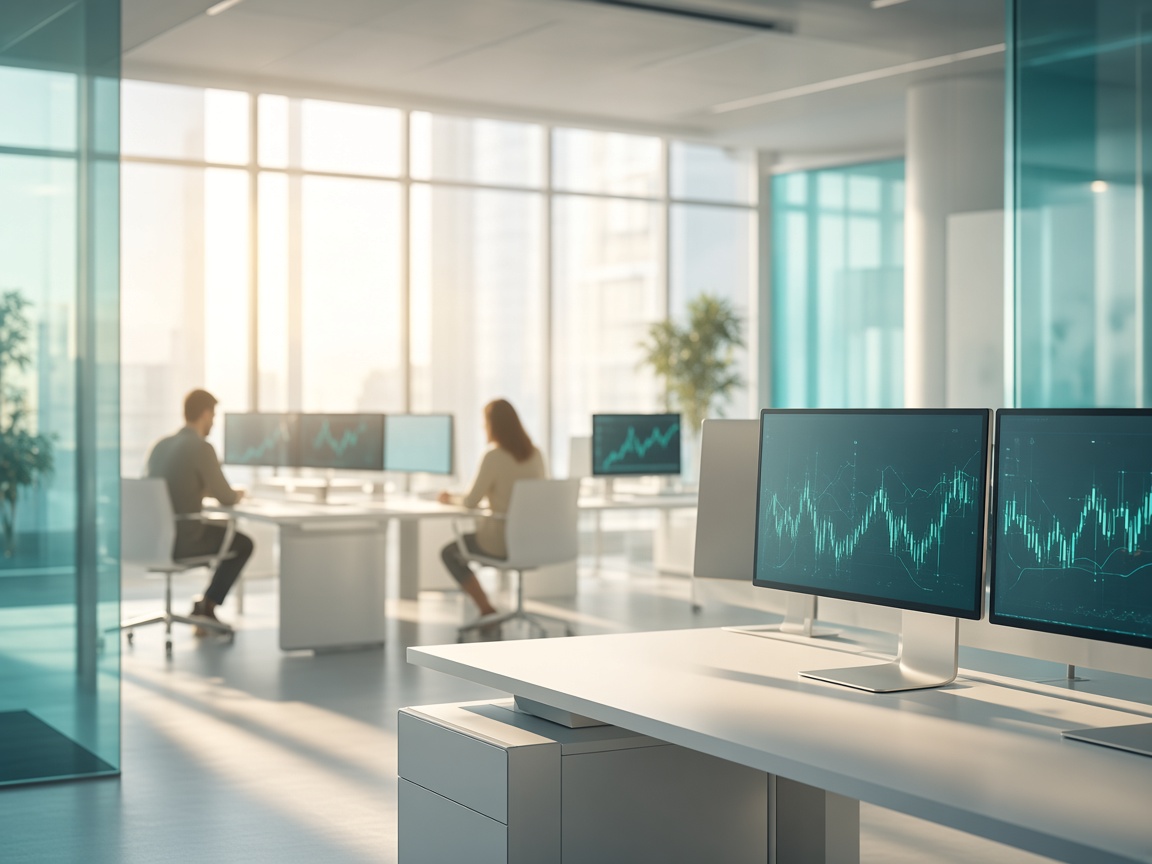 I team prodotto e supporto di Albenzin collaborano in un ufficio moderno e luminoso